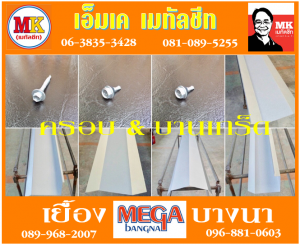 แขวงท่าข้าม แผ่นครอบ บานเกร็ด ติดฉนวน ย้ำโค้งปลาย สกรู